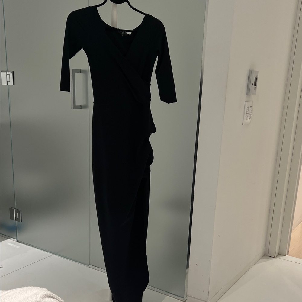 Chiara Boni Black Long Sleeve Dress